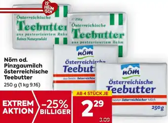 Billa Österreichische Teebut Angebot