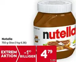 Billa Nutella Angebot