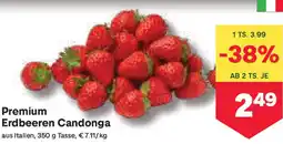 MPreis Premium Erdbeeren Candonga Angebot