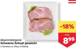 MPreis Schweine Schopf geselcht Angebot