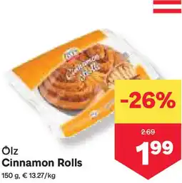 MPreis Cinnamon Rolls Angebot