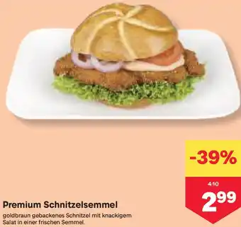 MPreis Premium Schnitzelsemmel Angebot