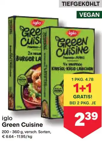 MPreis Green Cuisine Angebot