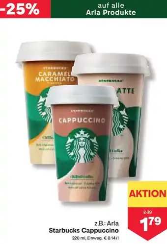 MPreis Starbucks Cappuccino Angebot