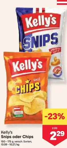 MPreis Snips oder Chips Angebot