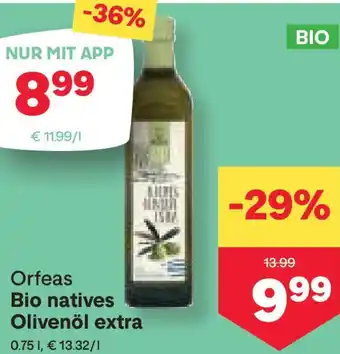 MPreis Bio natives Olivenöl extra Angebot