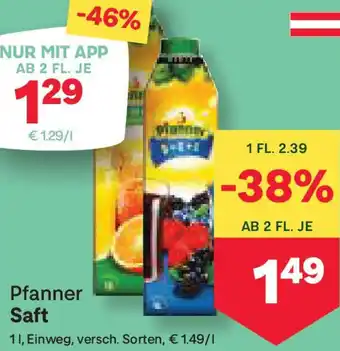 MPreis Saft Angebot