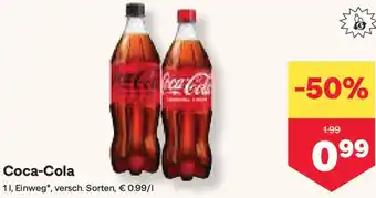 MPreis Coca-Cola Angebot