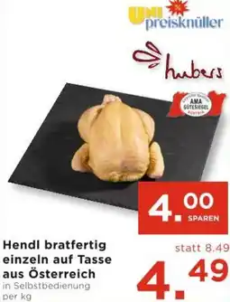 Unimarkt Hendl bratfertig Angebot