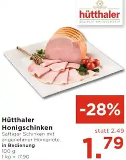 Unimarkt Hütthaler Honigschinken Angebot