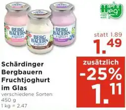 Unimarkt Bergbauern Fruchtjoghurt Angebot