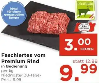 Unimarkt Faschiertes vom Premium Rind Angebot