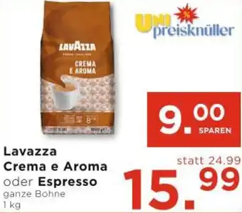 Unimarkt Crema e Aroma oder Espresso Angebot