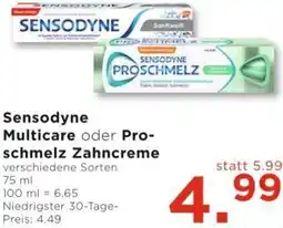 Unimarkt Multicare oder Pro- schmelz Zahncreme Angebot