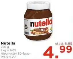 Unimarkt Nutella Angebot