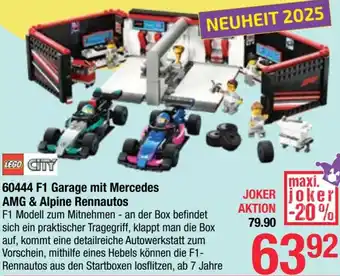 Maximarkt Garage mit Mercedes AMG & Alpine Rennautos Angebot