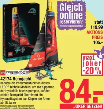 Maximarkt Rennjacht Angebot