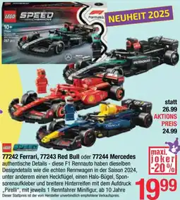 Maximarkt Ferrari, Red Bull oder Mercedes Angebot