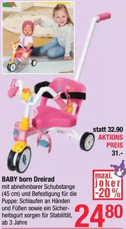 Maximarkt Dreirad Angebot