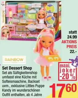 Maximarkt Set Dessert Shop Angebot