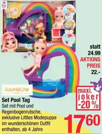 Maximarkt Set Pool Tag Angebot