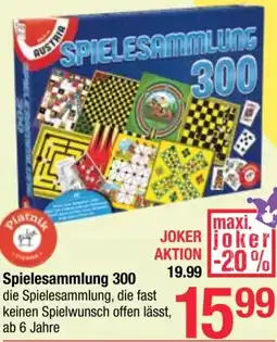 Maximarkt Spielesammlung 300 Angebot