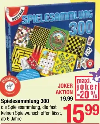 Maximarkt Spielesammlung 300 Angebot