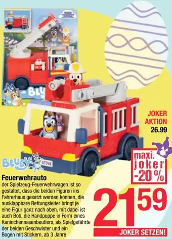 Maximarkt Feuerwehrauto Angebot