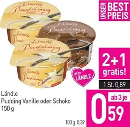 Sutterlüty Pudding Vanille oder Schoko Angebot