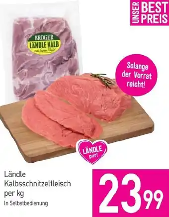 Sutterlüty Kalbsschnitzelfleisch Angebot