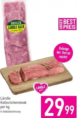 Sutterlüty Kalbsrückensteak Angebot