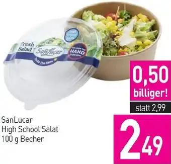 Sutterlüty High School Salat Angebot