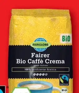 Lidl Fairglobe Bio Fairtrade Caffe Crema Angebot