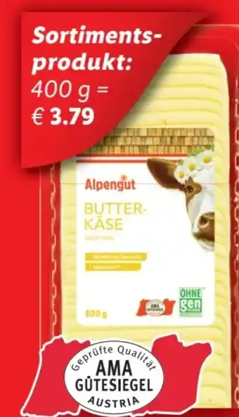 Lidl Alpengut Butterkäse Angebot