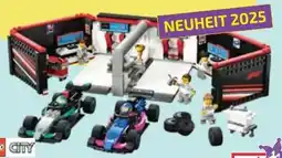 Maximarkt Lego City F1 Garage mit Mercedes AMG & Alpine Rennautos 60444 Angebot