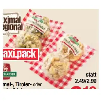 Maximarkt Semmel-, Tiroler oder Spinatknödel Maximarkt Angebot