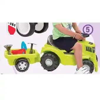 Maximarkt Spielzeug Trettraktor mit Anhänger maxi.preisjoker Maximarkt Angebot