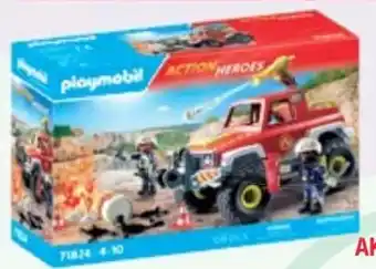 Maximarkt Playmobil Feuerwehrtruck 71824 Angebot