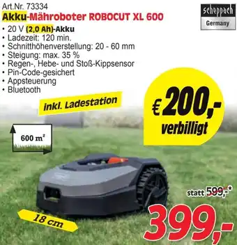 Zgonc Akku-mähroboter robocut xl 600 Angebot