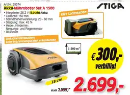 Zgonc Akku-mähroboter set a 1500 Angebot