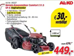 Zgonc Benzin-rasenmäher comfort 51.0 sp-a highwheeler Angebot