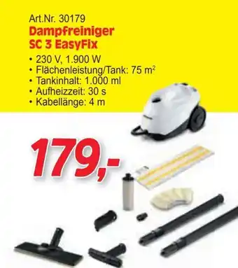 Zgonc Dampfreiniger Sc 3 easyfix Angebot