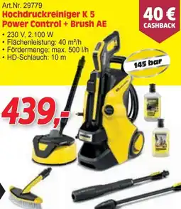 Zgonc Hochdruckreiniger k 5 power control + brush ae Angebot