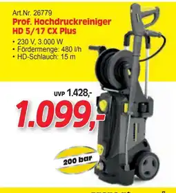 Zgonc Prof. hochdruckreiniger hd 5/17 cx plus Angebot