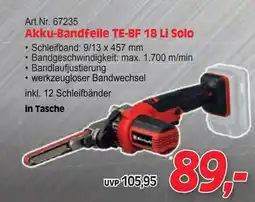 Zgonc Akku-bandfeile te-bf 18 li solo Angebot