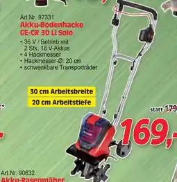 Zgonc Akku-bodenhacke ge-cr 30 li solo Angebot