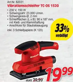 Zgonc Vibrationsschleifer tc-os 1520 Angebot