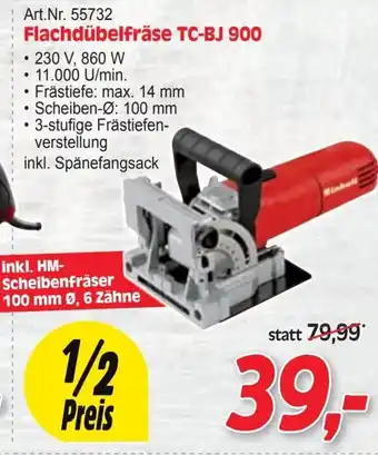 Zgonc Flachdübelfräse tc-bj 900 Angebot