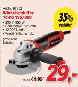 Zgonc Winkelschleifer tc-ag 125/850 Angebot