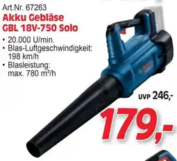 Zgonc Akku gebläse gbl 18v-750 solo Angebot